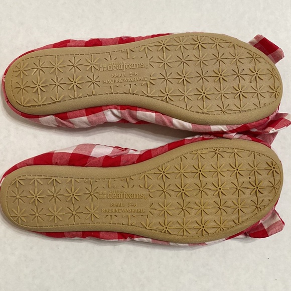 New Dearfoams Ballerina Slippers size Small - Picture 8 of 10